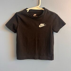 Nike Kids Black Short Sleeve Tee